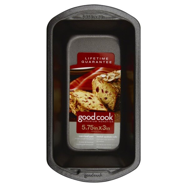 Goodcook Pan Loaf Mini Nonstick 5X3Inch 04024